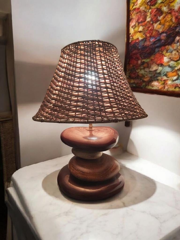 Zeer zeldzame en verfijnde designlamp van François Chatain, Ophalen of Verzenden