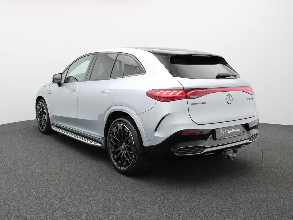 Mercedes-Benz EQE SUV 43 4MATIC Night Edition + NAPPA + PANO, Autos, Mercedes-Benz, Argent ou Gris, Achat, Entreprise, 468 km