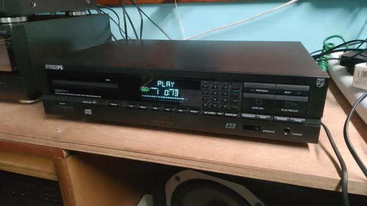Prachtige cd speler Philips werkt perfect koopje, TV, Hi-fi & Vidéo, Lecteurs CD, Philips, Enlèvement