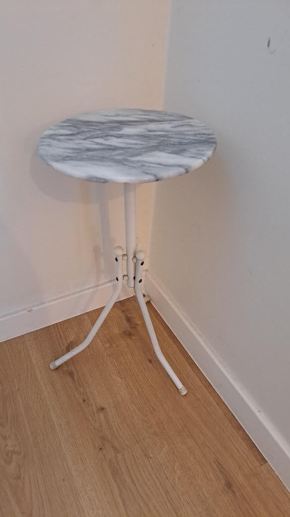 Plantenstaander marmer, Huis en Inrichting, Ophalen, Gebruikt