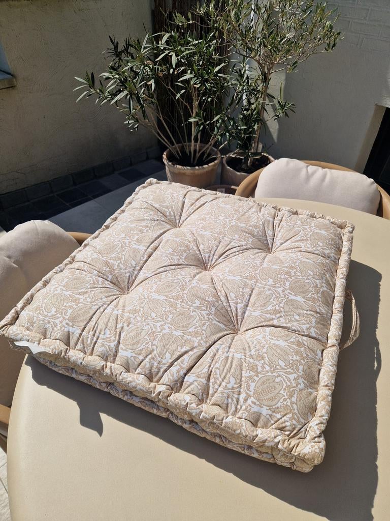 Stoelkussen/palletkussen enkel (x4), Ophalen, Nieuw