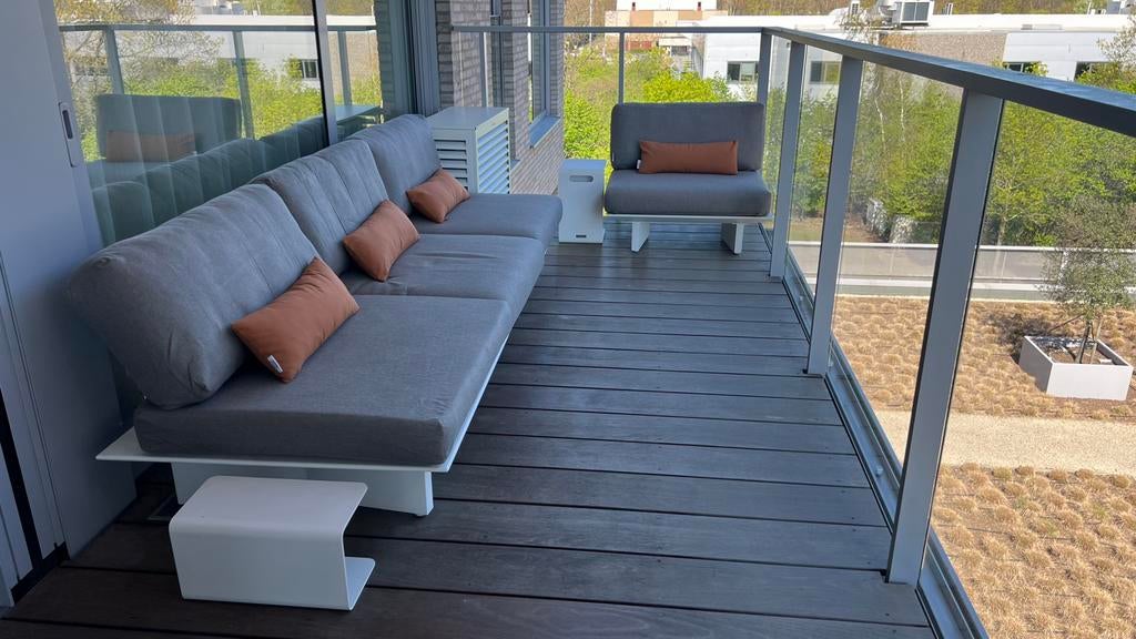 Loungeset Jati & Kebon (Arbon collectie) complete set, Jardin & Terrasse, Enlèvement, Comme neuf, Aluminium, Sets de jardin