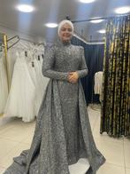 Trouwjurk kenna jurk, Ophalen, Nieuw, Grijs, Trouwjurk