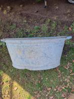 Zinken teil.Zinken kuip.Plantenbak., Ophalen
