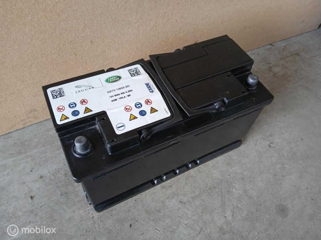 Accu 90Ah Originele Land Rover - BMW Mercedes, Autos : Pièces & Accessoires, Batteries & Accessoires, Land Rover, Utilisé, Enlèvement ou Envoi