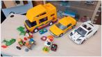 Playmobil sportauto + taxi + camper en kamping losse delen, Kinderen en Baby's, Ophalen, Los Playmobil
