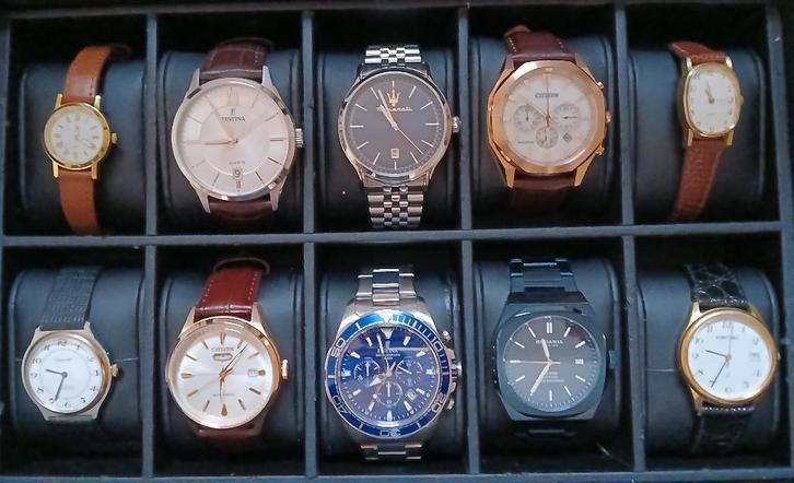 Boîte à montres — Rodania, Maserati, Citizen, Festina + box, Bijoux, Sacs & Beauté, Montres | Hommes, Utilisé, Montre-bracelet