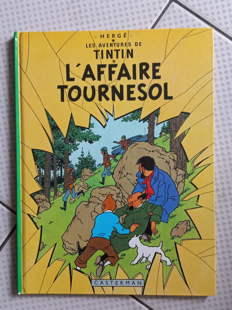 Hergé : Tintin – L'affaire Tournesol, Enlèvement ou Envoi, Une BD, Comme neuf, Hergé