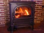 poêle à bois et charbon, Enlèvement, Utilisé, Bois, Autoportant