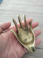 Vintage design asbak hand Messing, Antiek en Kunst, Ophalen of Verzenden