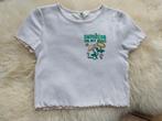 Cropped t-shirt, Kinderen en Baby's, Kinderkleding | Maat 134, Meisje, H&M, Ophalen of Verzenden, Zo goed als nieuw