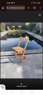 Houte vintage stoelen, Tuin en Terras, Ophalen of Verzenden