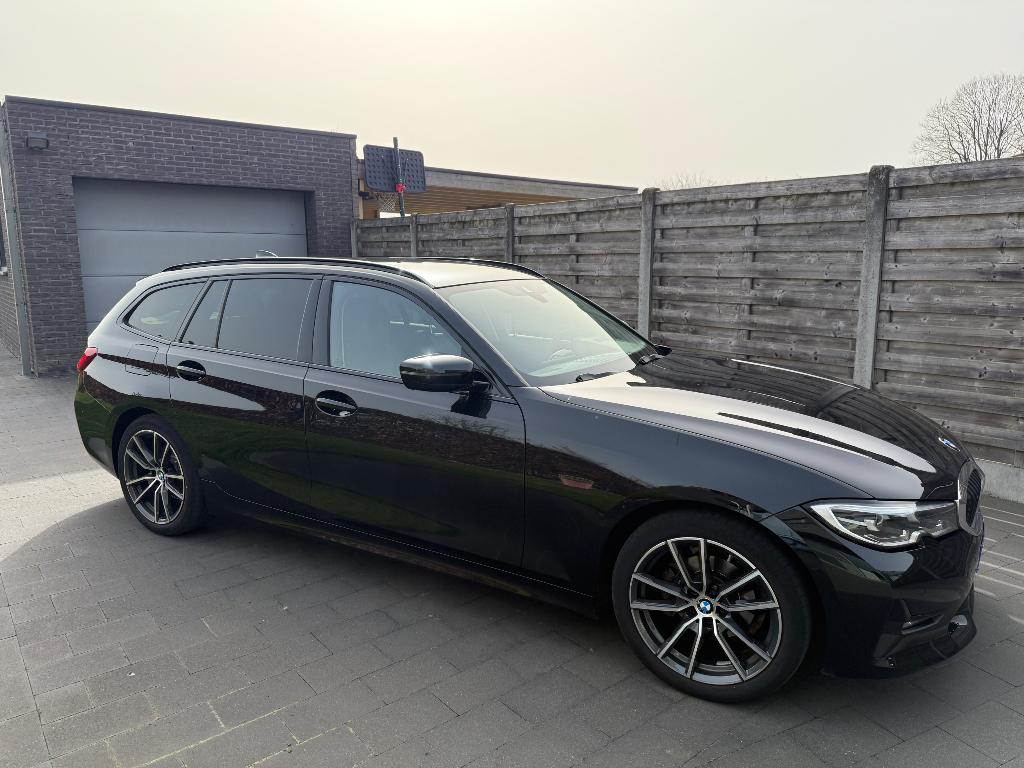 BMW 318i touring, Auto's, BMW, Automaat, Zwart, Zwart, Break