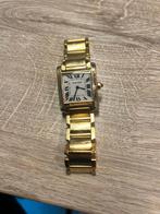 Gouden Cartier Montre Tank Francaise MM OJ, Handtassen en Accessoires, Ophalen, Zo goed als nieuw, Goud