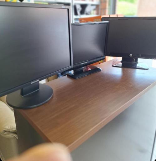Pc schermen, Computers en Software, Desktop Pc's, Gebruikt, Ophalen