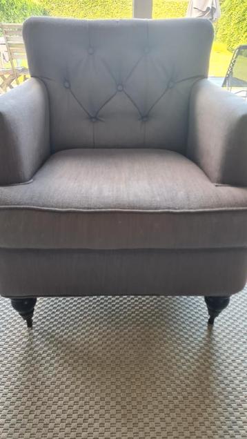Fauteuil style chesterfield Winston Collection