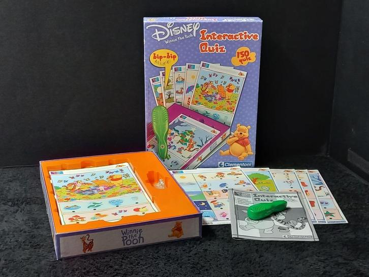 STOPZETTING VERZAMELING Interactive Quiz Winnie de pooh, Hobby en Vrije tijd, Gezelschapsspellen | Bordspellen, Gebruikt, Ophalen of Verzenden