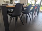 10 chaises noires inspirées d'Eames, Maison & Meubles, Chaises, Comme neuf, Enlèvement ou Envoi