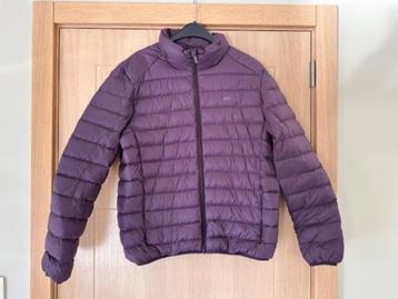 veste violette avec duvet véritable McGregor taille L (nr149, Enlèvement ou Envoi, McGregor, Taille 52/54 (L), Porté