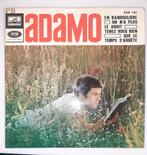 Vinyl 45trs- Adamo- en bandouiliere, Ophalen of Verzenden, Gebruikt