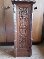 Antieke houten staander., Huis en Inrichting, Ophalen, Gebruikt