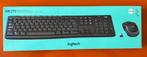 Logitech MK270 gloednieuwe kit wireless muistoetsenbordkit, Logitech, Ophalen of Verzenden, Draadloos, Multimediatoetsen