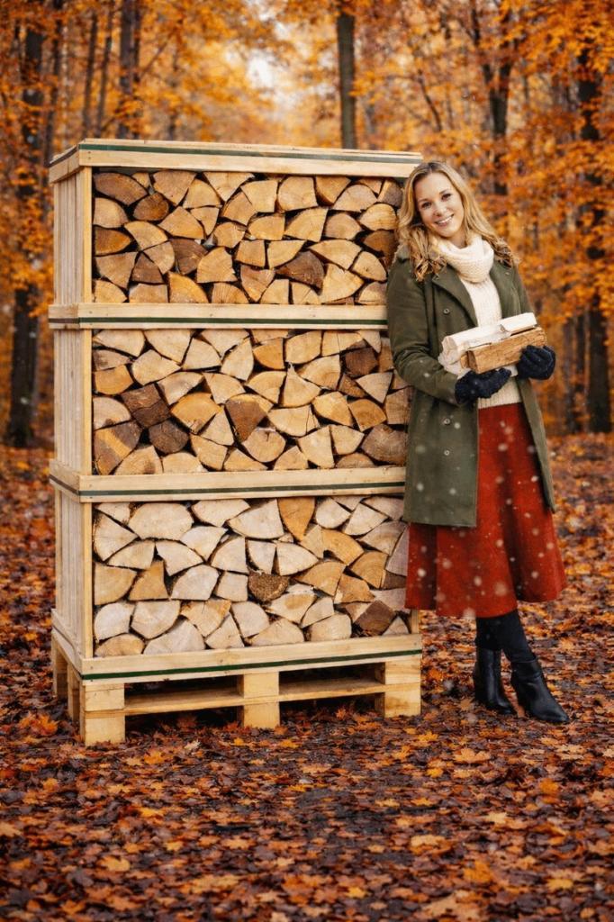 BRANDHOUT HALFDROOG INCLUSIEF LEVERING - DIVERSE SOORTEN, Jardin & Terrasse, Bois de chauffage, Bûches, Hêtre, Envoi