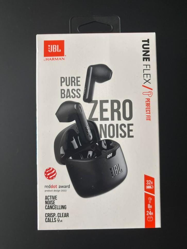 JBL Tune Flex - Nieuw in doos!, Telecommunicatie, Mobiele telefoons | Oordopjes, Zo goed als nieuw, Ophalen of Verzenden