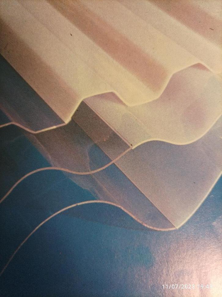 PLASTIC ONDULE ET PLANE, Bricolage & Construction, Tuiles & Revêtements de toit, Neuf, Autres couleurs, Enlèvement