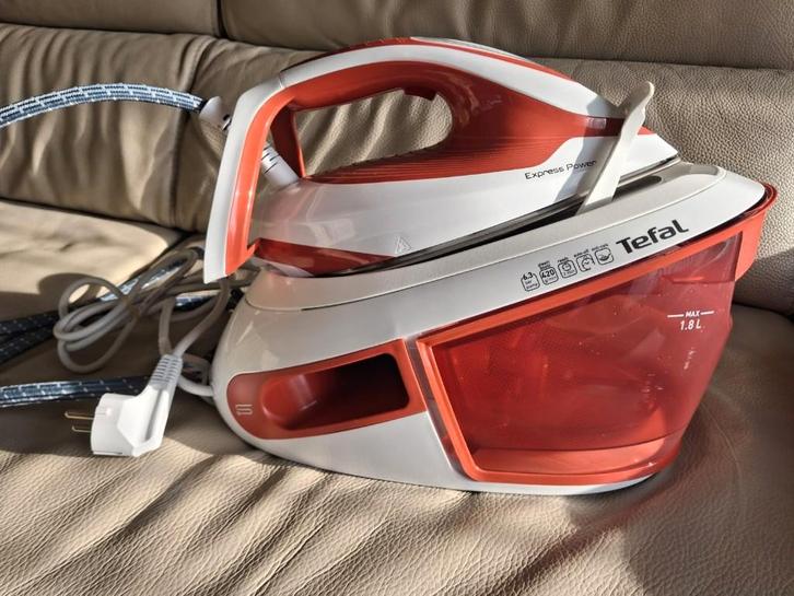 Tefal Express Power SV8110 Stoomgenerator — ZGAN — In doos, Electroménager, Fers à repasser & Planches à repasser, Neuf, Fer à repasser avec cordon