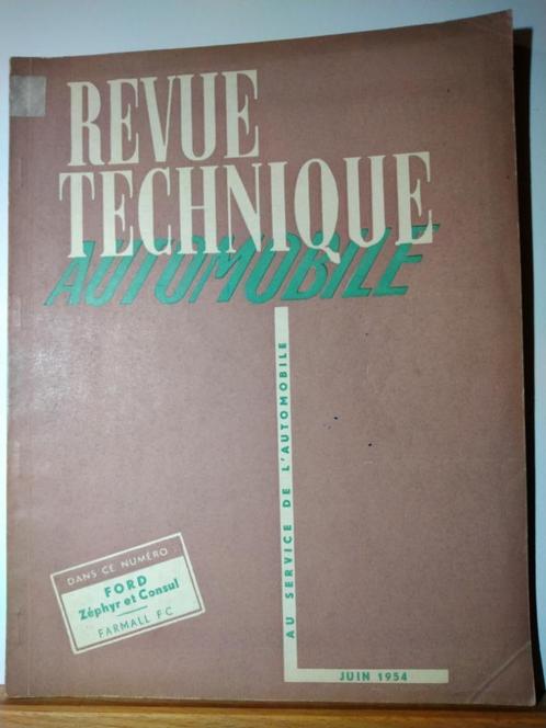 RTA - Ford Zéphyr et Consul - tracteur Farmall - n98, Autos : Divers, Modes d'emploi & Notices d'utilisation, Enlèvement ou Envoi