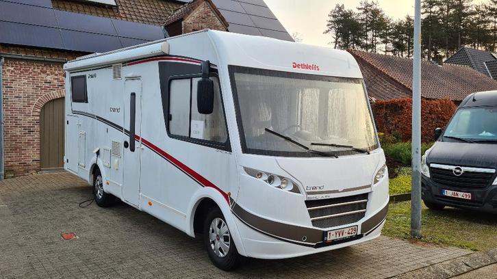 Dethleffs trend I7057EB, Caravans en Kamperen, Mobilhomes, Particulier, tot en met 4, Integraal, Dethleffs, Fiat, Diesel, Handgeschakeld