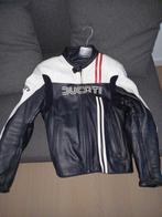 Veste moto cuir dainese ducati avec dorsale dainese, Motoren