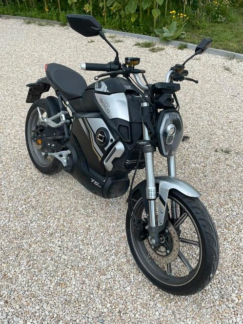 Super soco TSX brommer 45km/u, Fietsen en Brommers, Elektrische fietsen, Gebruikt, 30 tot 50 km per accu, Ophalen