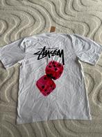 T-shirt Stüssy Dice Taille M, Maat 48/50 (M), Wit, Nieuw, Ophalen of Verzenden