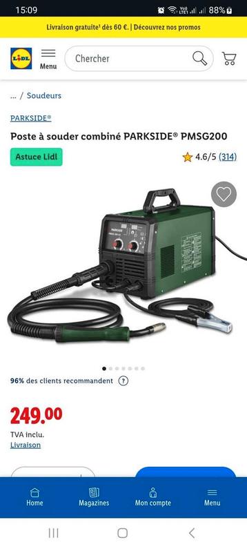 Nieuw PMSG200-lasapparaat gegarandeerd 07/2027, Ophalen, Nieuw, Elektroden