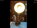 Lampe de loisir avec loupe et compartiments de rangement, Comme neuf, Enlèvement, Métal, 50 à 75 cm