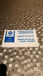 2x Originele handleiding + onderhoud voor Vespa PK 50 XL, Enlèvement ou Envoi