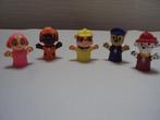 Set van 5 vingerpopjes Paw Patrol, Ophalen of Verzenden