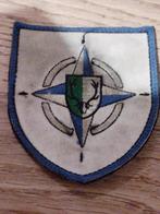 Insigne: militaire basis van de NAVO in Bergen, Verzamelen, Verzenden, Landmacht, Embleem of Badge