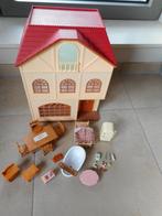 SYLVANIAN FAMILIES huis + toebehoren, Ophalen of Verzenden, Zo goed als nieuw