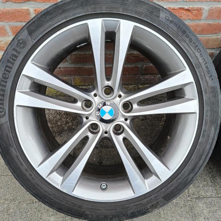 Bmw velgen 18inch Originele + Sensoren, Auto-onderdelen, Banden en Velgen, Banden en Velgen, Zomerbanden, 18 inch, 225 mm, Personenwagen