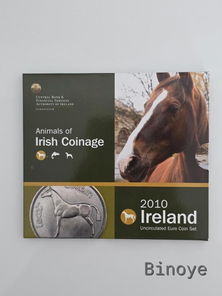 Irlande 2010 – Série euro BU – Terre des chevaux, Timbres & Monnaies, Monnaies | Europe | Monnaies euro, Série, Irlande, Enlèvement ou Envoi