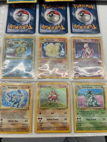 Holo base set diverse pokemon kaarten (3) - goede staat beschikbaar voor biedingen
