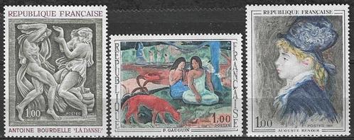 Frankrijk 1968 - Yvert 1568-1570 - Kunstreeks (PF), Postzegels en Munten, Postzegels | Europa | Frankrijk, Postfris, Verzenden