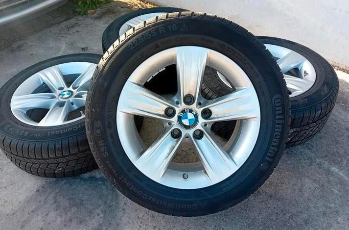 Winterbanden velgen BMW 3serie F30 F31 5X120 Runflat 7&5,5mm, Auto diversen, Autosport-onderdelen, Gebruikt, Ophalen