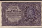 Polen 1000 Poolse mark 1919, Postzegels en Munten, Ophalen of Verzenden, Polen, Los biljet