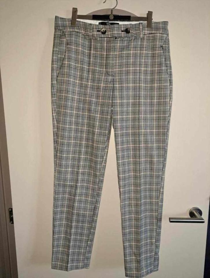 Broek MNG of Mer Du Sud mt 38, Kleding | Dames, Broeken en Pantalons, Zo goed als nieuw, Maat 38/40 (M), Grijs, Lang, Ophalen of Verzenden