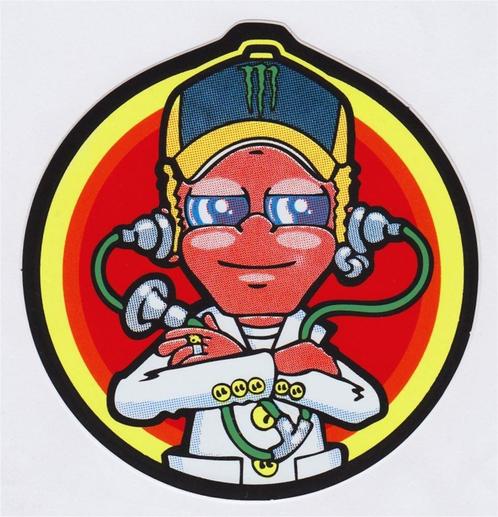 Valentino Rossi, The Doctor, 46 sticker #14, Motoren, Accessoires | Stickers, Verzenden