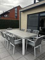 Tuinset van Life, Tuin en Terras, Tuinsets en Loungesets, Ophalen, 8 zitplaatsen, Tuinset, Eettafel